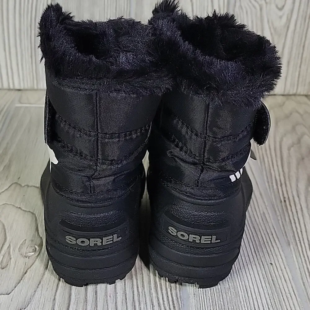 Sorel Snow Commander Winter Boots Kids Toddler Size 4 NEW